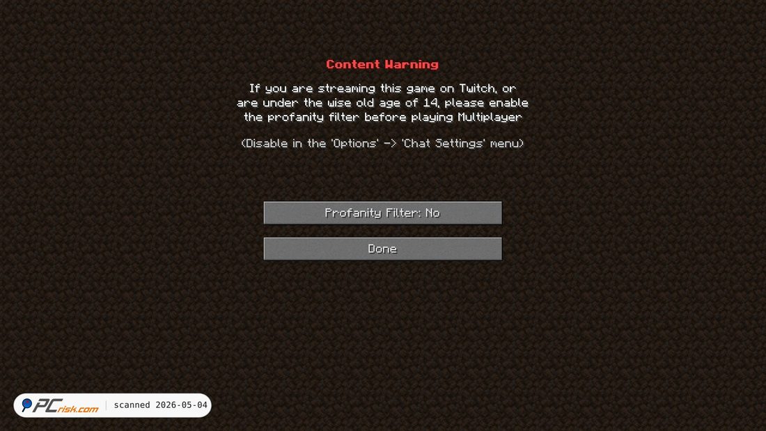 Screenshot of minecraftweb.pages.dev