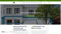 Captura de ecrã de mineralstains.com