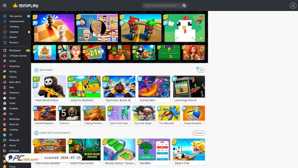 miniplay.com screenshot