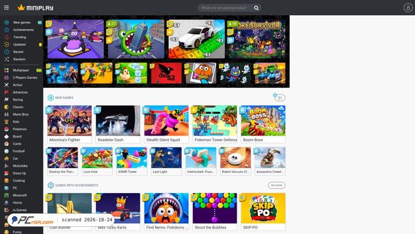 miniplay.com Screenshot