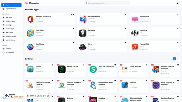 minorpatch.com Screenshot