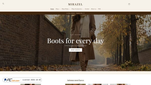 Captura de mirazel.com