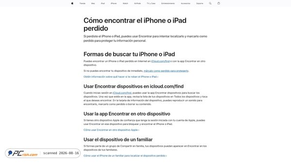 mireporteapplemx.com Screenshot