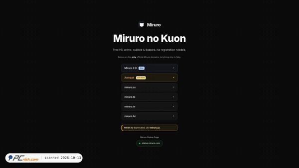 Captura de miruro.com