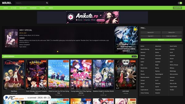 miruro.ro screenshot