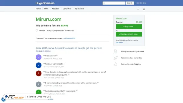 miruru.com screenshot