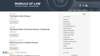 Captura de misruleoflaw.com