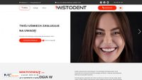 Captura de ecrã de mistodent.pl