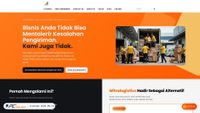 Captura de ecrã de mitralogistics.co.id