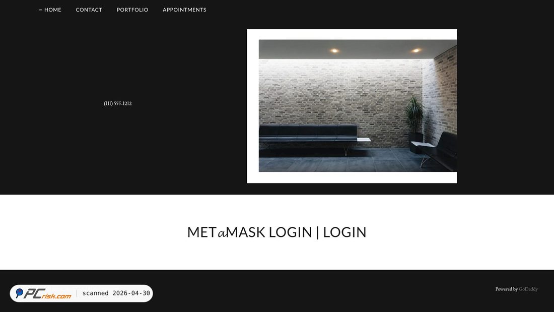 Screenshot von mitta_mask7.godaddysites.com
