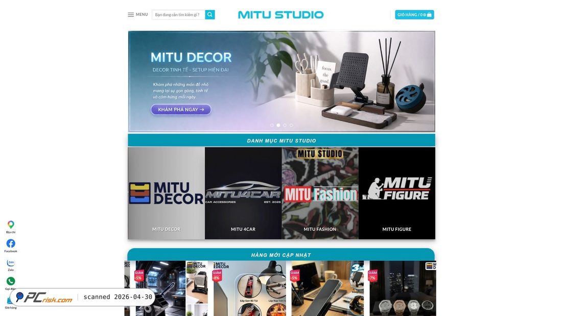 Capture d’écran de mitulab.com