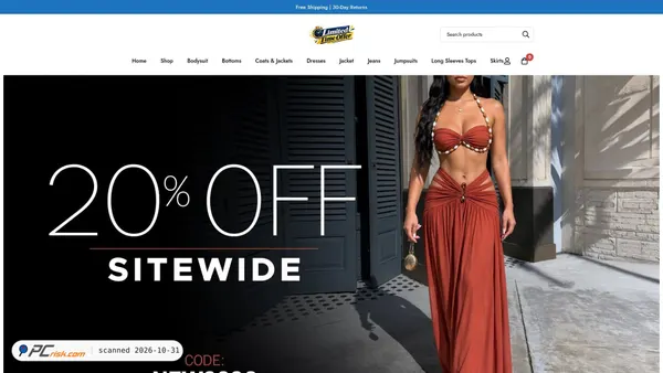 Screenshot van mivli.shop