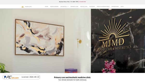 mjmdclinic.com screenshot