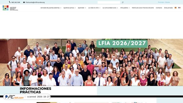 Captura de mlfalicante.org