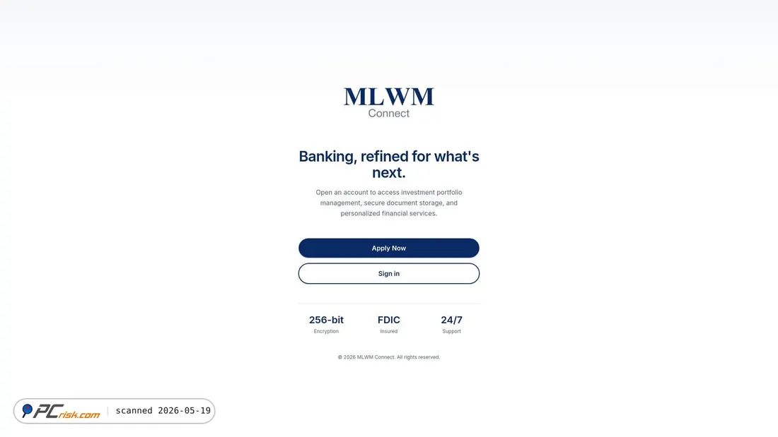 Screenshot of mlwmconnect.com