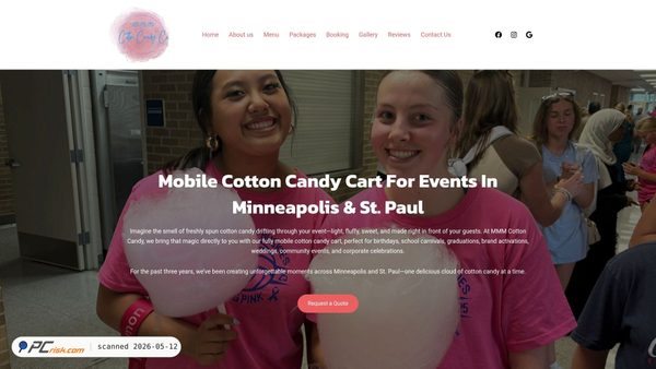 mmmcottoncandy.com screenshot