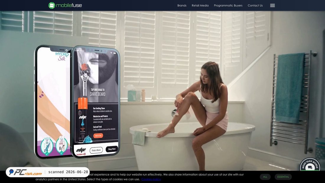 Screenshot of mobilefuse.com