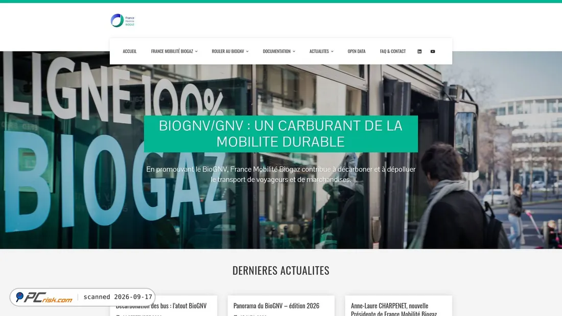 Captura de ecrã de mobiogaz.fr