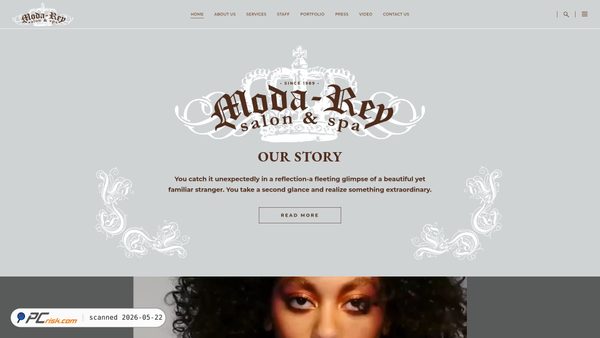 modareysalon.com screenshot