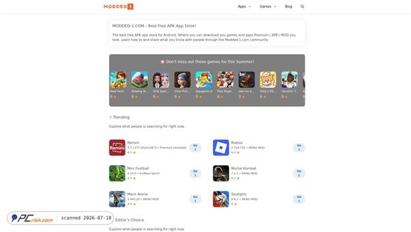 modded-1.com screenshot