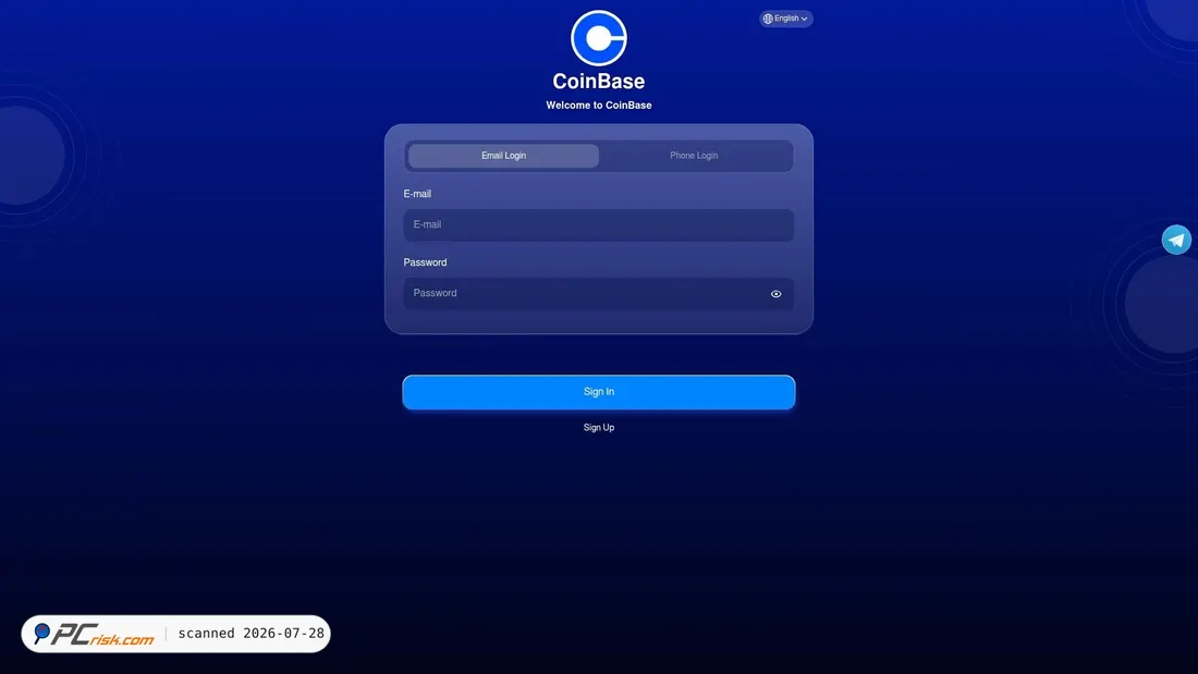 Screenshot of monetary.coin999.vip
