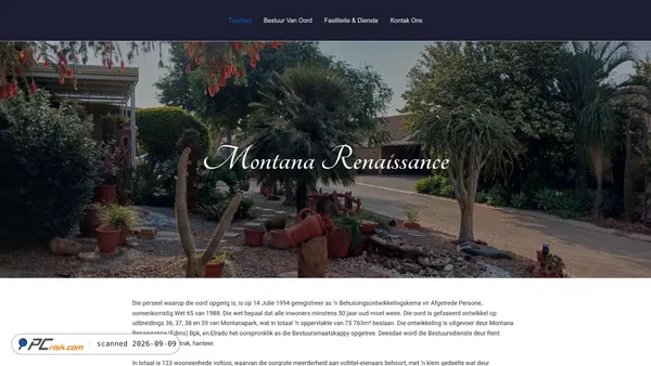 montanarenaissance.co.za screenshot