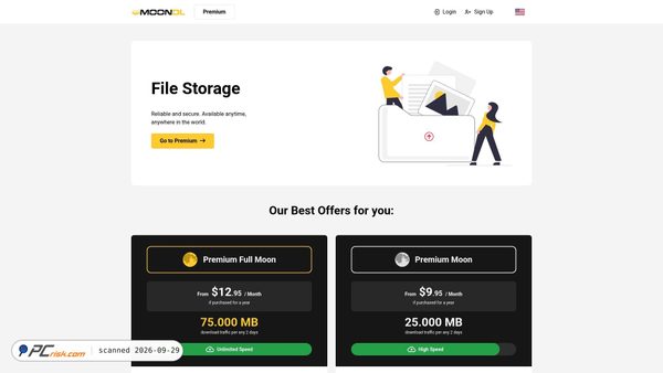Zrzut ekranu moondl.com