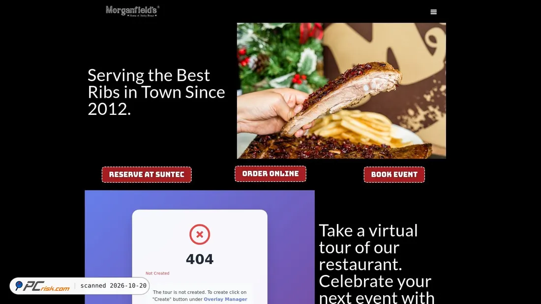 Captura de ecrã de morganfields.com.sg