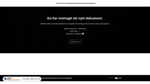 moskovits.sumupstore.com screenshot