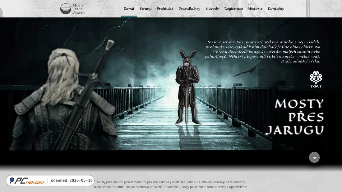 Screenshot of mostypresjarugu.cz