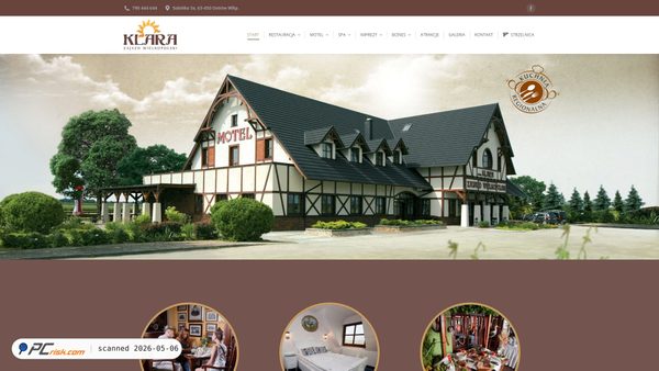 motelklara.pl screenshot