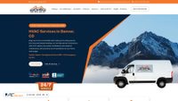 Captura de ecrã de mountainbreezeheatingandair.com