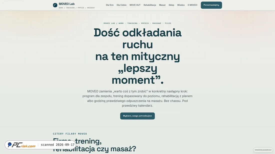 Screenshot of moveolab.pl