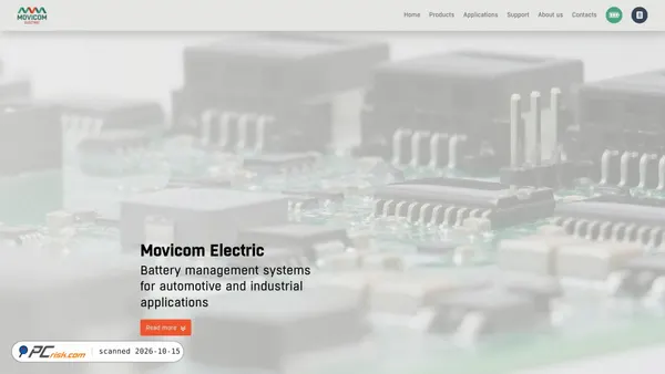 movicomelectric.com Screenshot