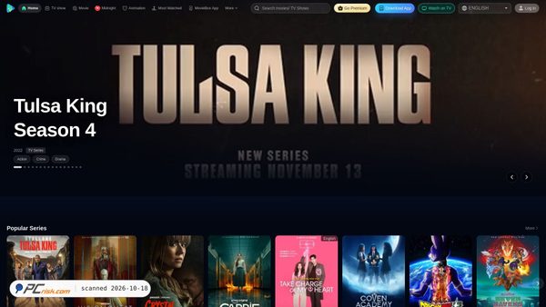 Screenshot van movie-box.co