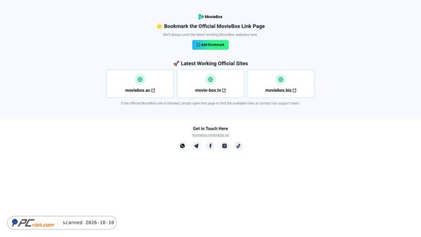 Screenshot van moviebox.co