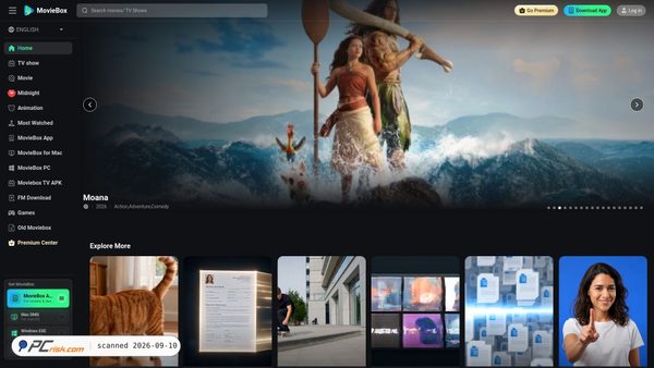 moviebox.ph Screenshot