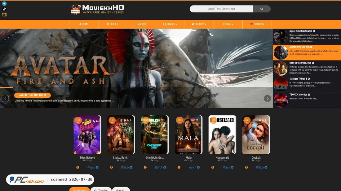 Screenshot of moviekhhd.biz
