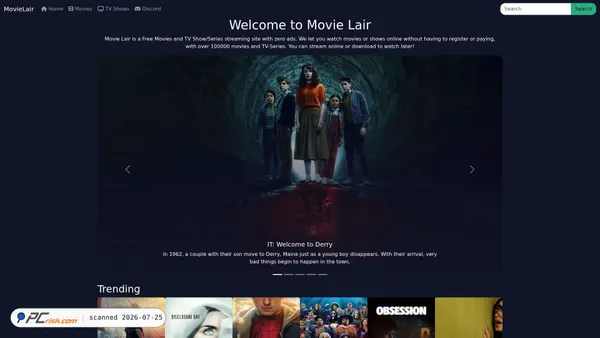 movielair.cc screenshot
