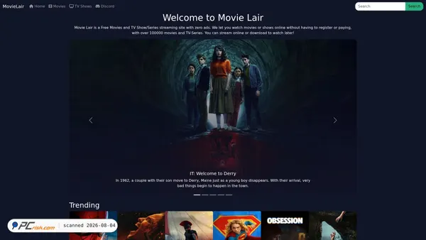 movielair.cc screenshot