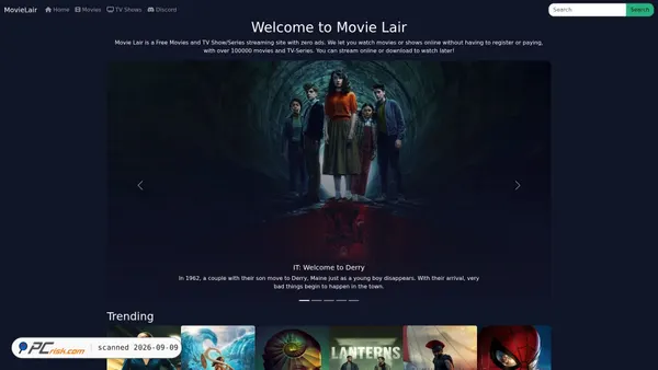 movielair.cc Screenshot