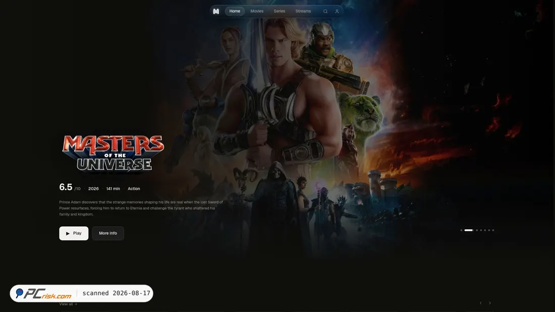 Screenshot of movienig.ht