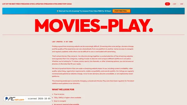 Screenshot van movies-play.com