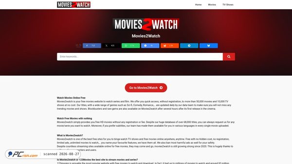 movies2watch.vc Screenshot
