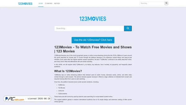 movies35mm.com screenshot