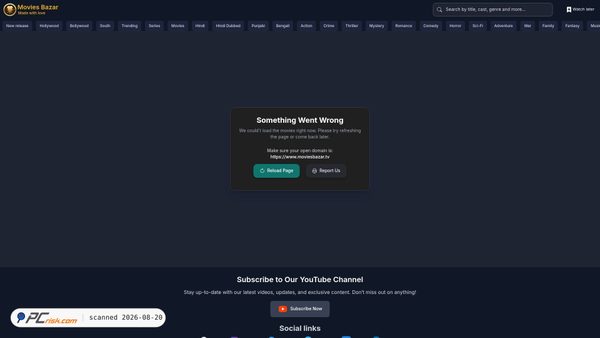moviesbazar.tv Screenshot