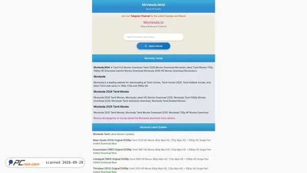 moviesda32.com screenshot