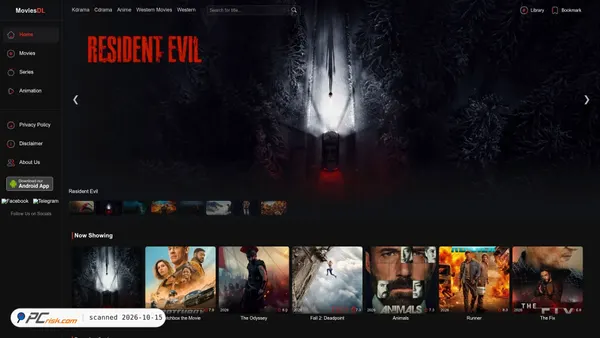 Screenshot van moviesdl.cc