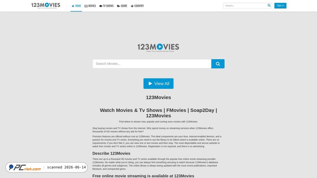 Screenshot of moviestv4k.com