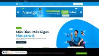Captura de ecrã de movistar.com.sv